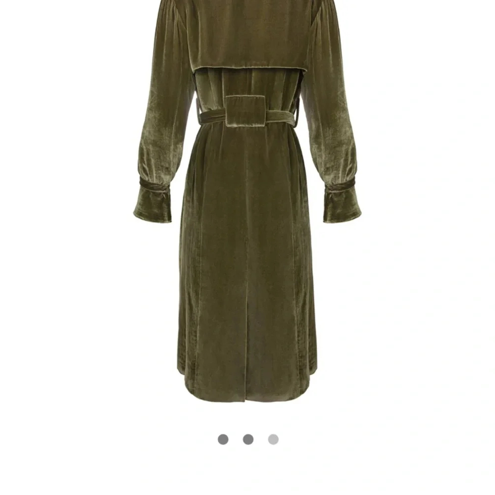 Yona new york trench coat velvet - Picture 4 of 15